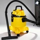 Сетевой промышленный пылесос профессиональный 2E PowerClean 20P 1000 Вт 15 кПа с контейнером на 20 л влажная/сухая уборка функция воздуходувки с защитой IPX4 Желтый - изображение 5