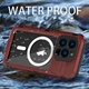 Захищений чохол Shellbox M Waterproof Case Red+Black для iPhone 14 - изображение 7