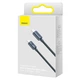 Кабель Baseus Crystal Shine Series Fast Charging Data Cable Type-C to Type-C 100W 1.2m Black - изображение 6