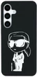 Etui Karl Lagerfeld Silicone Graffiti Ikonik Printed Logo MagSafe do Samsung Galaxy S25 Black (3666339449858) - obraz 3