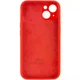 Чохол Silicone Premium case з захистом камери для iPhone 14 Plus та iPhone 15 Plus Full Camera Protective red 9800 - изображение 2