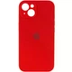 Чохол Silicone Premium case з захистом камери для iPhone 14 Plus та iPhone 15 Plus Full Camera Protective red 9800 - изображение 5