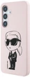 Etui Karl Lagerfeld Silicone Graffiti Ikonik Printed Logo MagSafe do Samsung Galaxy S25 Pink (3666339449872) - obraz 2