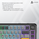 Ігрова дротова механічна клавіатура Ajazz AK820 MAX Magnetic switches-Black-Gray-Yellow-RGB - зображення 6