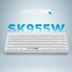 Клавіатура OfficePro SK955W Wireless/Bluetooth White (SK955W) - зображення 1