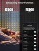 Умная светодиодная гирлянда, штора DBFAIRY 2х2м, 400LED RGB со встроенным чипом, с дистанционным управлением через приложение, синхронизацией с музыкой и динамическим управлением Для улицы и дома - изображение 5