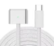 Кабель быстрой зарядки Type-C (PD) – MagSafe 3, магнитный адаптер, 140W Power Delivery, 2 м, серый - изображение 1