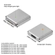 Магнитный адаптер USB-C - MagSafe 3 прямой, 100W PD3.1 для MacBook Air/Pro, серый - изображение 5