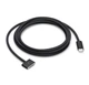 Кабель быстрой зарядки Type-C (PD) – MagSafe 3, магнитный адаптер, 140W Power Delivery, 2 м, черный - изображение 3