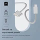 Кабель быстрой зарядки Type-C (PD) – MagSafe 3, магнитный адаптер, 140W Power Delivery, 2 м, серый - изображение 6