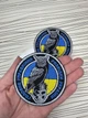 Шеврон "Головне управління розвідки України", нашивка ГУР, на липучці 9 см. - зображення 3