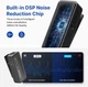 Беспроводной микрофон ULANZI UW-MIC 20T USB C 2,4 ГГц для с зарядным футляром 2-в-1 - изображение 8