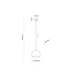 Люстра TK LIGHTING 10174 ZOE - зображення 6