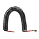 Шланг BLACK M-Flex 6,5×10 мм, 15 м, спиральный полиуретановый, с поворотным шарниром, латунными быстроразъемными соединениями, STORM INTERTOOL PT-1794 - изображение 5