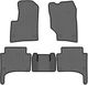 EVA килимки EVAtech в салон авто для Touareg (7L) Restyling Volkswagen 2006-2010 1 покоління SUV EU Сота сіра (VW14155CB5TL8SGB) - зображення 1