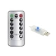 Светодиодная гирлянда Lesko Роса ali-702623591322 теплый свет USB с пультом управления 3м 100 led - изображение 4