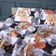 Комплект постельного белья MirSon Бязь 17-0769 Funny Cat 2 x 143 x 210 см (2200011041711) - изображение 2
