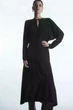 Сукня жіноча COS cutout fit-and-flare midi dress 1191207002 44 Чорний - изображение 2