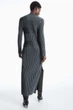 Сукня жіноча COS striped ribbed-knit midi dress 1211702001 M - изображение 4