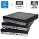 Неттоп HP EliteDesk 800 G3 Desktop Mini USFF / Intel Core i5-6500T (4 ядра по 2.5 - 3.1 GHz) / 16 GB DDR4 / 120 GB SSD + 500 GB HDD / Intel UHD Graphics 630 / USB Wi-Fi / Windows 11 Pro б/у - изображение 1