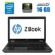 Робоча станція HP ZBook 15 G2 / 15.6" VA / Intel Core i7-4910MQ (4(8) ядра по 2.9-3.9 GHz) / 16GB DDR3 / 256GB SSD / Quadro K2100M, 2GB GDDR5, 128-bit / WebCam б/в - зображення 1