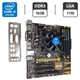 Комплект: материнська плата Asus Q87M-E / Intel Core i5-4570 (4 ядра по 3.2 - 3.6 GHz) / 16 GB DDR3 / Intel HD Graphics 4600 / Socket LGA1150 / Кулер BOX б/в - зображення 1