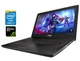 Игровой ноутбук Asus Rog Strix FX502V / 15.6" (1920x1080) IPS / Intel Core i7-7700HQ (4 (8) ядра по 2.8 - 3.8 GHz) / 16 GB DDR4 / 128 GB SSD M.2 + 1000 GB HDD / nVidia GeForce GTX 1060, 3 GB GDDR5, 192-bit / WebCam / Win 10 Home б/у - изображение 1