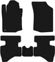 EVA килимки EVAtech в салон авто для Aygo Toyota 2005-2014 1 покоління Htb EU Крапля чорна (TY51625CV5TL1KBB) - зображення 1