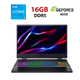 Ігровий ноутбук Acer Nitro 5 AN515-58-57NQ / 15.6" (1920x1080) IPS / Intel Core i5-12450H (8 (12) ядер по 3,3 - 4,4 ГГц) / 16 ГБ DDR5 / 240 ГБ SSD / nVidia GeForce RTX 4050, 6 ГБ GDDR6, 96-біт / WebCam б/в - зображення 1