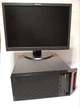 Комплект ПК: Lenovo ThinkCentre E73 Tower / Intel Core i3-4170 (2 (4) ядра по 3.7 GHz) / 8 GB DDR3 / 500 GB HDD / Intel HD Graphics 4400 + Монитор Lenovo ThinkVision L2251pwD / 22" (1920x1080) TN / 1x DVI, 1x VGA / VESA 100x100 б/у - изображение 2