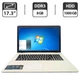 Ноутбук Asus F751S / 17.3” (1600x900) TN / Intel Pentium N3710 (4 ядра по 1.6 - 2.56 GHz) / 8 GB DDR3 / 1000 GB HDD / Intel HD Graphics / WebCam / DVD-ROM б/у - изображение 1