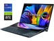 Ігровий ноутбук Б-клас Asus ZenBook Pro Duo UX582HM / 15.6" (3840x2160) OLED Touch / Intel Core i9-11900H (8 (16) ядер по 2.1 - 4.9 GHz) / 32 GB DDR4 / 1000 GB SSD / nVidia GeForce RTX 3060, 6 GB GDDR6, 192-bit / WebCam б/в - зображення 1