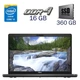 Ультрабук Dell Latitude 5500 / 15.6" (1366x768) TN / Intel Core i3-8145U (2 (4) ядра по 2.1 - 3.9 GHz) / 16 GB DDR4 / 360 GB SSD / Intel UHD Graphics 620 / WebCam б/у - изображение 1