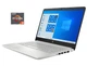 Ноутбук Б-класс HP 14-dk1025wm / 14" (1366x768) TN / AMD Ryzen 3 3300U (4 ядра по 2.1 - 3.5 GHz) / 8 GB DDR4 / 120 GB SSD / AMD Radeon Vega 6 Graphics / WebCam б/у - изображение 1