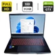 Ігровий ноутбук MSI GF63 Thin 11UC / 15.6" (1920x1080) IPS / Intel Core i5-11400H (6 (12) ядер по 2.7 - 4.5 GHz) / 8 GB DDR4 / 512 GB SSD / nVidia GeForce GTX 1650 Max-Q, 4 GB GDDR5, 128-bit / WebCam б/в - зображення 1