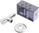 Кран приборный KRONER KRP Eckventil C401 1/2"х1/2" угловой - изображение 3