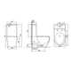 Унітаз-компакт Qtap Robin Ultra Quiet (QT13226089AW) - зображення 2