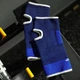 Эластичный компрессионный бандаж на голеностоп JINGBA SUPPORT (2 шт.) Blue One size - изображение 3