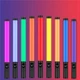 Набор блогера 5 в 1 лампа жезл RGB палка Light Stick Штатив 2м Селфи трипод Петличный микрофон Проекционный светильник - изображение 3