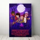 Интерьерная картина Очень Странные Дела, карикатура, Stranger Things, 42×28 см (id1199) - изображение 1