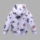 Свитшот утеплённый для девочки My Style A002 104 см Белый - изображение 2