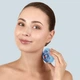 Массажер для лица и тела GESKE Sonic Cool&Warm Face and Body Massager 9в1 аквамариновый - изображение 2