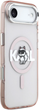 Панель Karl Lagerfeld IML Choupette Sketch Logo MagSafe для Apple iPhone 17 Air Pink (KLHMP17MHGCHGKBP) - зображення 3
