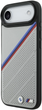 Панель BMW M Tricolor Metal Logo MagSafe для Apple iPhone 17 Air Grey (BMHMP17M25PCSPEG) - зображення 2