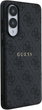 Панель Guess 4G Ring Classic Logo MagSafe для Samsung Galaxy S25 Edge Black (GUHMS25EG4GFRK) - зображення 4