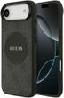 Панель Guess 4G Circle Classic Logo MagSafe для Apple iPhone 17 Air Black (GUHMP17MP4PGRSGK) - зображення 1