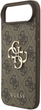 Панель Guess 4G Big Logo Case для Apple iPhone 17 Air Brown (GUHCP17M4GMGBR) - зображення 4