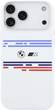 Панель BMW M Silicon Horizontal Line MagSafe для Apple iPhone 17 Pro Max White (BMHMP17X25SHOTSH) - зображення 2
