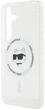 Панель Karl Lagerfeld Button Choupette Head Printed Logo MagSafe для Samsung Galaxy S25 White (3666339449896) - зображення 5