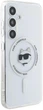 Панель Karl Lagerfeld Button Choupette Head Printed Logo MagSafe для Samsung Galaxy S25 Plus White (3666339449902) - зображення 4
